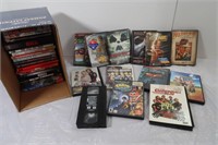 Misc DVD's incl. 1 Playstion 2 Game