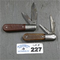 (2) Imperial Barlow Two Blade Pocket Knives