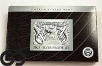 2023 US Mint SILVER Proof Set, Box & CoA Included