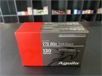 Aguila - Soft Point - 20 Round Box - 270 Win