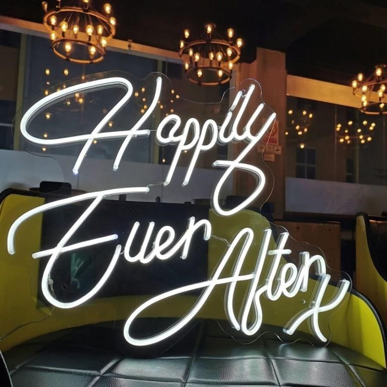Happily Ever After X Neon Sign Custom Neon Sign
