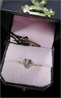 Juicy Couture Heart Ring in Box – Size 5