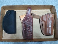Bianchi #4L leather holster, Colt 1911 leather