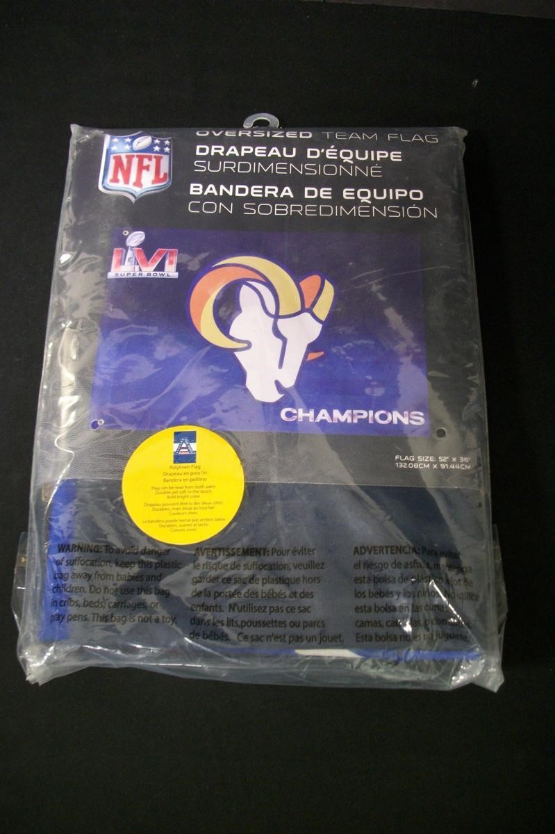 LOS ANGELES RAMS SUPER BOWL LVI 52X36 FLAG