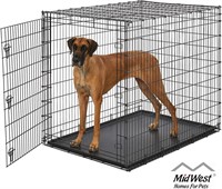 Dog Crate  Black 53.8L x 36.0W x 45.0H
