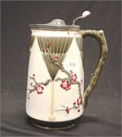 Art Nouveau Wedgwood majolica jug