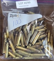 BAG OF ASSORTED BRASS SHELL CASINGS