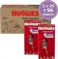 HUGGIES Diapers Size 6 - 96 Ct, One Month Supply