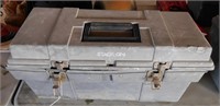 Stack On Plastic Tool Box With Contents