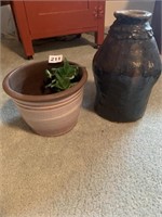 FLOWERPOT AND JUG