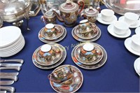 20 PCS MIJ MORIAGE DECORATED TEA SET