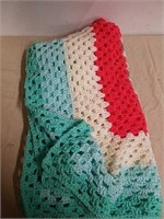 Crocheted blanket