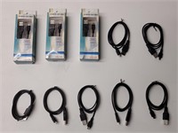 10 pack 3 foot micro usb cable