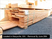 LOT, 2" X 12" KILN DRIED DOUG FIR LUMBER AT