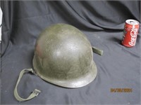 Vietnam Era Us Army Helmet W Liner