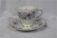A Fine Bone China Cup and Saucer