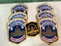 DC Metropolitan police patches