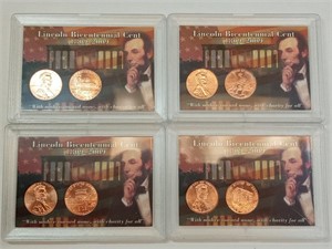 OF) Lincoln bicentennial cent coin sets
