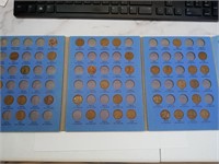 OF) 1909-1940 wheat cent collection book