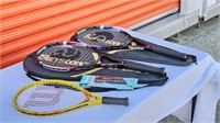 Senston Tennis Racquets & Wilson Squash Racquet