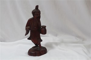 A Vintage Chinese Wood Figurine