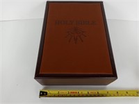 Leather Bound Bible Box