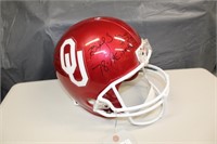 AUTOGRAPHED OU HELMET - BILLY SIMS #20, 1978