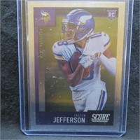 Justin Jefferson 2020 Panini Chronicles