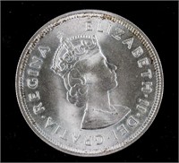 1959 Bermuda 1 Crown Sterling Silver Coin