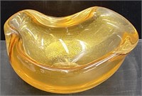 Venetian Murano Art Glass Bowl MCM