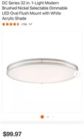 DC Series 32 in. 1-Light Modern