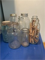 Antique jars