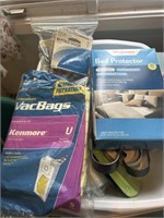 Bed protector, vacuume bags and misc