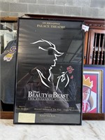 BEAUTY AND THE BEAST BROADWAY POSTER