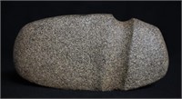7 3/8" Speckled Granite 3/4 Groove Axe Found in Ad