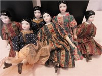 Replica Dolls (lot of 6)