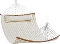 VEVOR Double Quilted Fabric Hammock, 12 FT