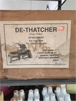 De-Thatcher power rake attachement  NIB