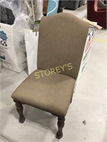 Tan Upholstered Side Chair - $225