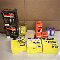 Large Group Automotive Parts Wiring Bulbs