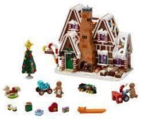 MAY HAVE MISSING PART, LEGO GINGERBREAD HOUSE