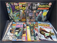 Comics - 13 DC Comics, 2 Charlton Comics,