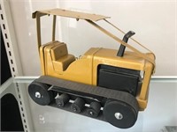 Vintage Handmade Tractor Toy