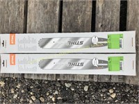 (2) NEW STIHL 18" CHAINSAW BARS