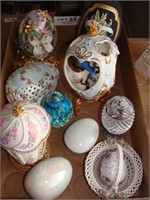 Assortment of Hand Painted Eggs