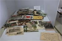 TURN OF CENTURY POSTCARDS, SOME LOCAL