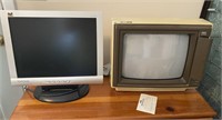 NEC Color Video Monitor & View Sonic VA520 Monitor
