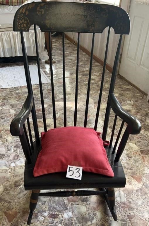 Antique Wooden Rocking Chair