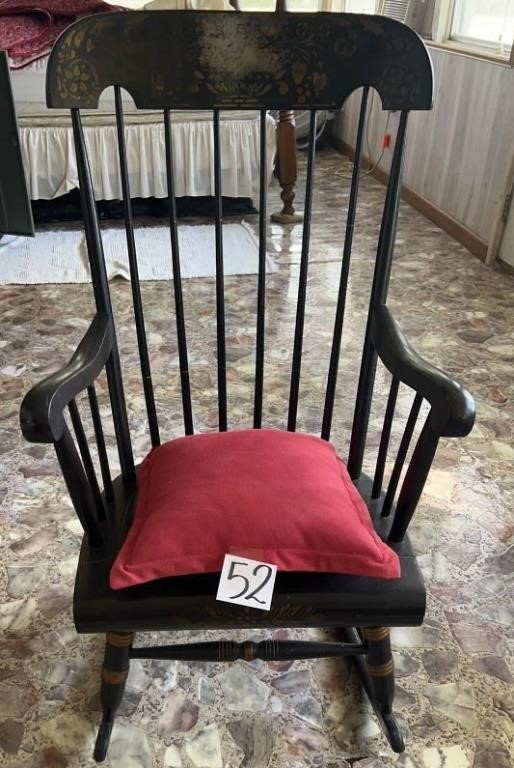 Antique Wooden Rocking Chair