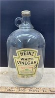 Vintage Heinz Vinegar 1 gal Glass Jug.